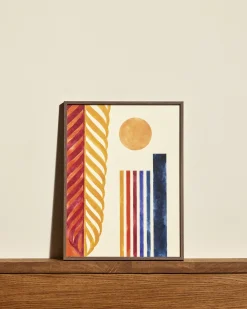 Affiches & Lithographies>Maison Sarah Lavoine Affiche Escalier Murat - multicolore