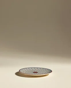 Collection Sarah|Assiettes>Maison Sarah Lavoine Assiette à dessert Sarah - Carmin