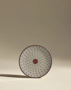 Collection Sarah|Assiettes>Maison Sarah Lavoine Assiette à dessert Sarah - Carmin