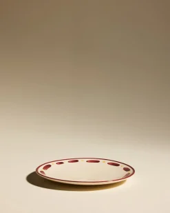 Assiettes>Maison Sarah Lavoine Assiette plate Aura - Carmin
