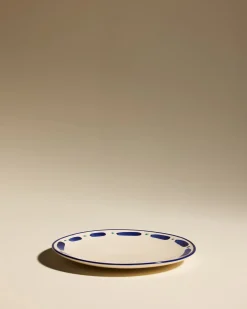 Assiettes>Maison Sarah Lavoine Assiette plate Aura - Outremer