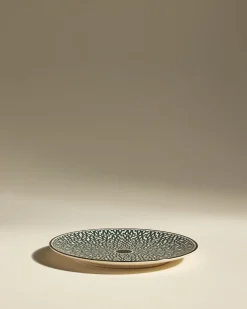 Collection Sarah|Assiettes>Maison Sarah Lavoine Assiette plate Sarah - Bleu Sarah