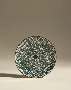 Collection Sarah|Assiettes>Maison Sarah Lavoine Assiette plate Sarah - Bleu Sarah