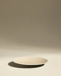 Collection Sicilia|Assiettes>Maison Sarah Lavoine Assiette plate Sicilia - Ecru