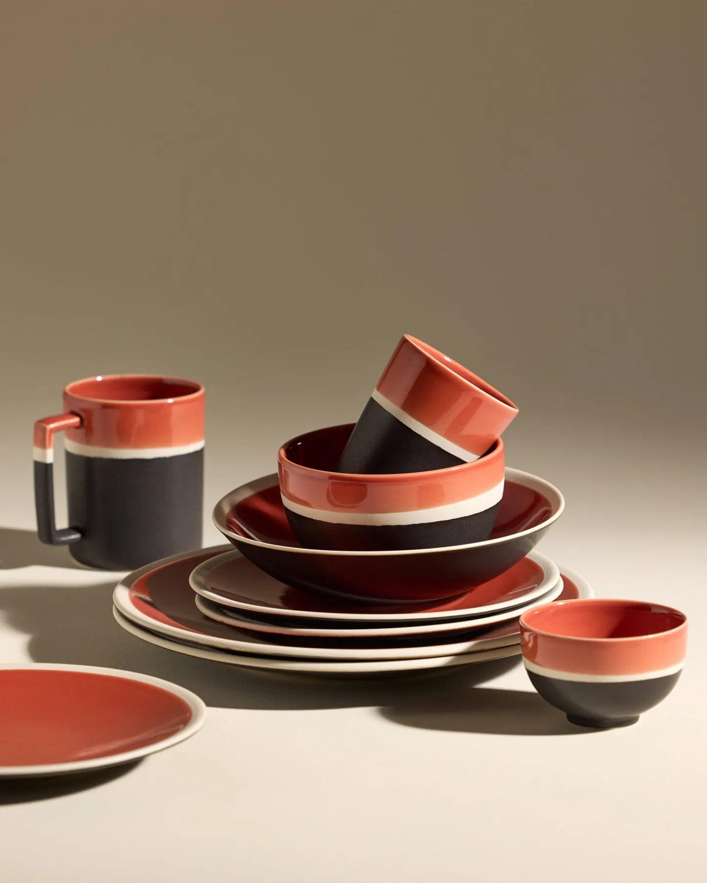 Collection Sicilia|Assiettes>Maison Sarah Lavoine Assiette plate Sicilia - Pinasse