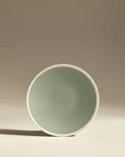 Collection Sicilia|Assiettes>Maison Sarah Lavoine Assiette plate Sicilia - Pousse de Tilleul