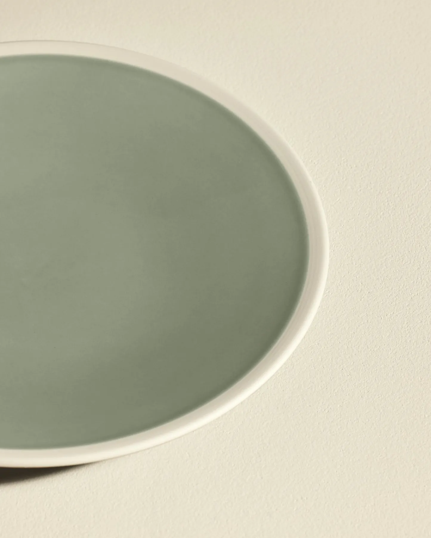 Collection Sicilia|Assiettes>Maison Sarah Lavoine Assiette plate Sicilia - Pousse de Tilleul