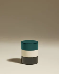 Objets & Déco>Maison Sarah Lavoine Boite ronde à bijoux Totem - Bleu Sarah