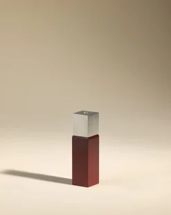 Bougeoirs & Photophores>Maison Sarah Lavoine Bougeoir Oscar - Carmin