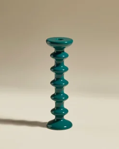 Bougeoirs & Photophores>Maison Sarah Lavoine Bougeoir Slave - Bleu Sarah