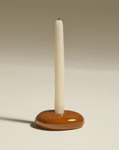 Bougeoirs & Photophores>Maison Sarah Lavoine Bougeoir Stone - Fauve