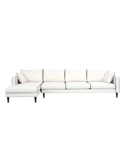 Canapés>Maison Sarah Lavoine Canapé d'angle gauche Noa - Blanc