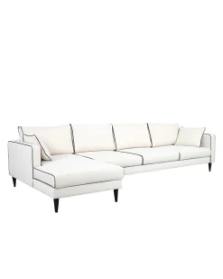 Canapés>Maison Sarah Lavoine Canapé d'angle gauche Noa - Blanc