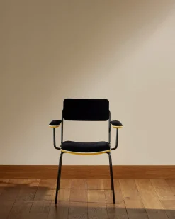 Chaises>Maison Sarah Lavoine Chaise accoudoirs Double Jeu - Ocre