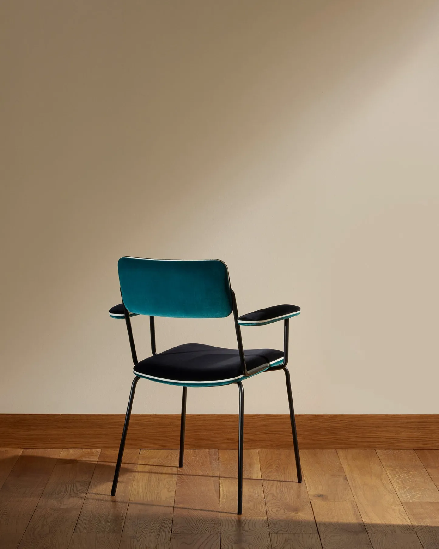 Chaises>Maison Sarah Lavoine Chaise accoudoirs Double Jeu - Bleu Sarah