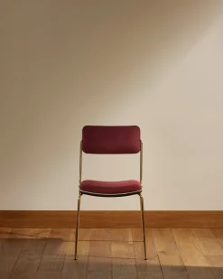 Chaises>Maison Sarah Lavoine Chaise Double Jeu - Doré / Cassis