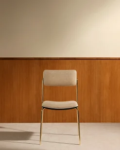 Chaises>Maison Sarah Lavoine Chaise Double Jeu - Doré / Lin