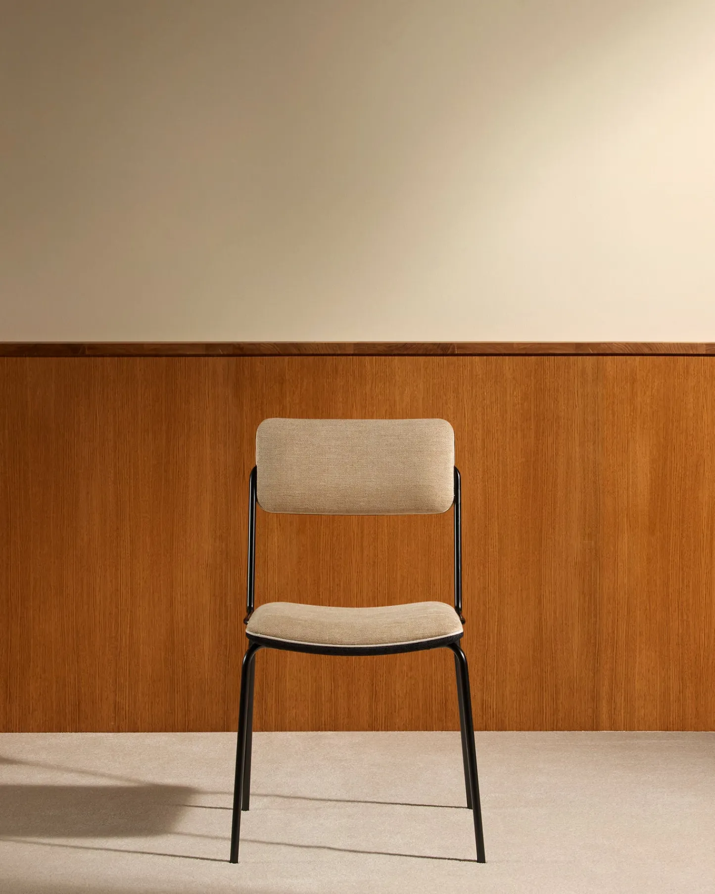 Chaises>Maison Sarah Lavoine Chaise Double Jeu - Noir / Lin