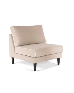 Chauffeuses|Canapés>Maison Sarah Lavoine Chauffeuse Noa - Beige / Blanc