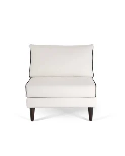 Chauffeuses|Canapés>Maison Sarah Lavoine Chauffeuse Noa - Blanc / Noir