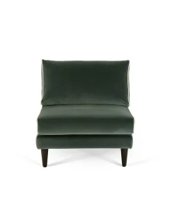 Chauffeuses|Canapés>Maison Sarah Lavoine Chauffeuse Noa Vert - Vert / Noir