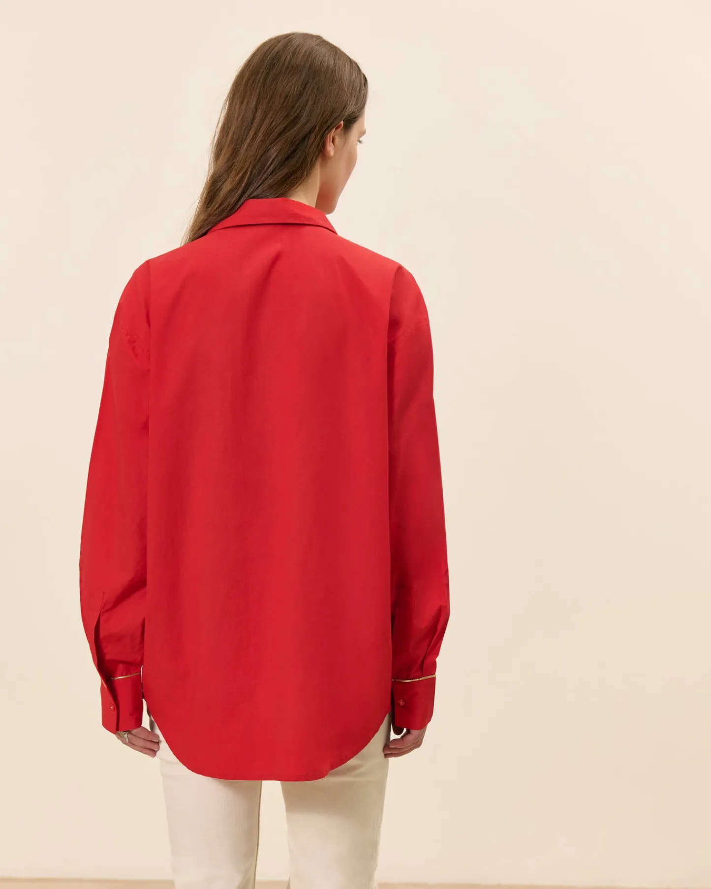 Hauts>Maison Sarah Lavoine Chemise Haussmann - Rouge
