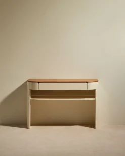 Consoles>Maison Sarah Lavoine Console à tiroir Equilibre - Ecru