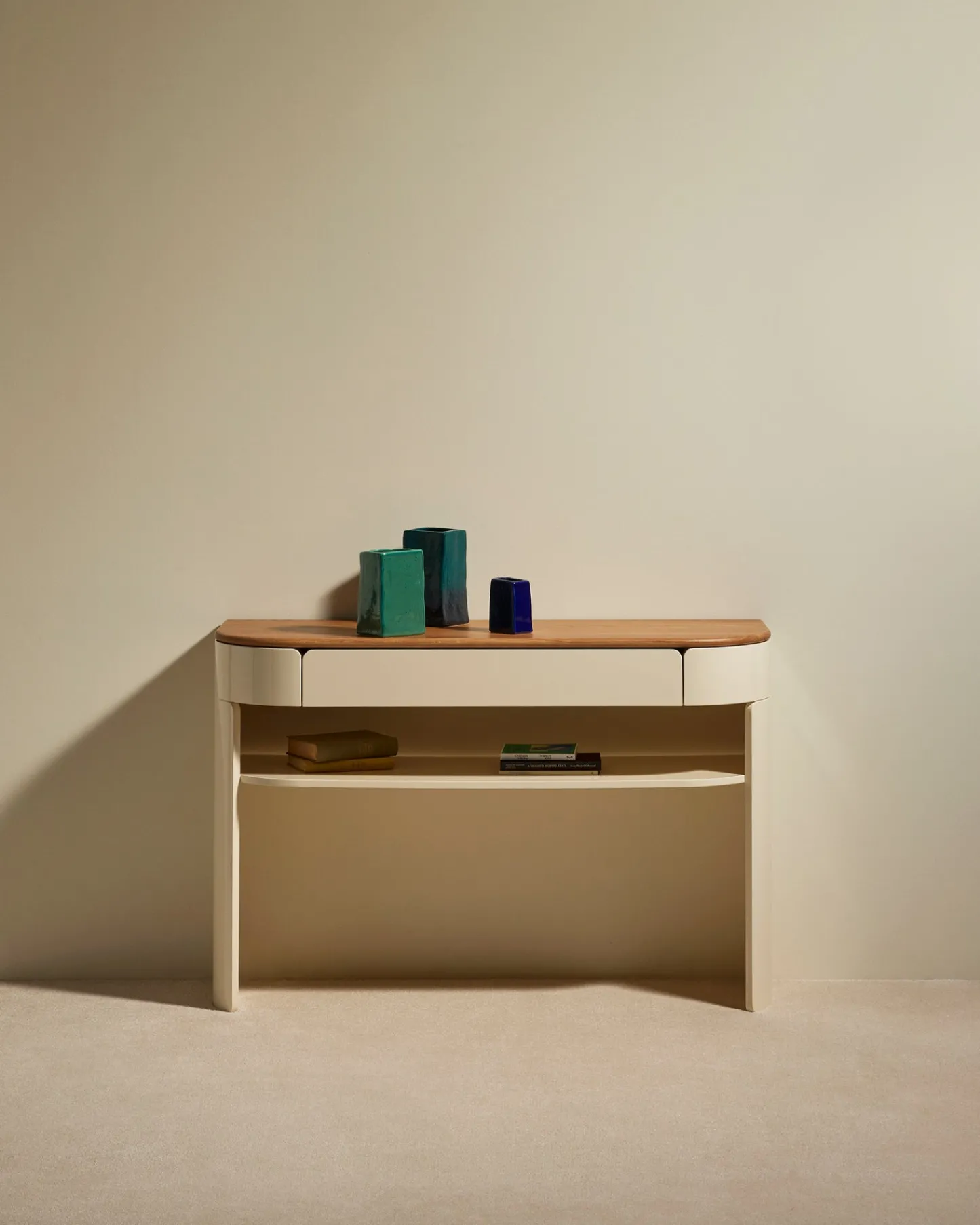 Consoles>Maison Sarah Lavoine Console à tiroir Equilibre - Ecru