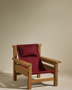 Fauteuils>Maison Sarah Lavoine Fauteuil Graney - Carmin