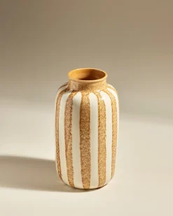 Vases>Maison Sarah Lavoine Grand vase décoratif Riviera - Ambre