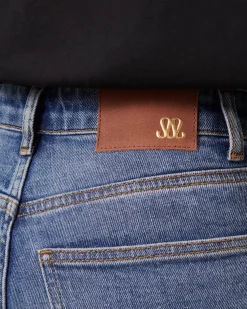 Jeans|Bas>Maison Sarah Lavoine Jean droit Raspail - Bleu