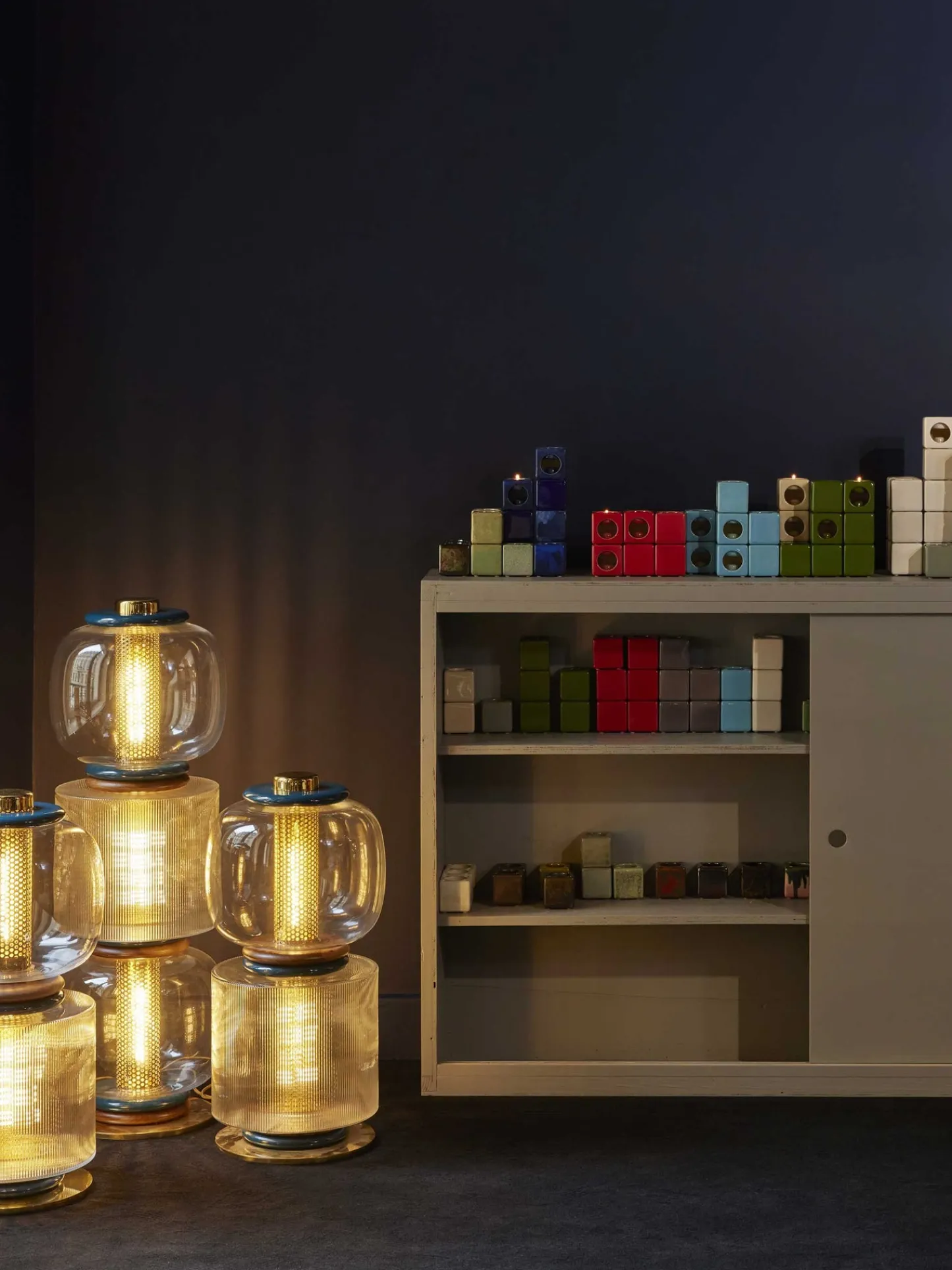 Lampadaires|Lampes À Poser>Maison Sarah Lavoine Lampadaire Loulou - Bleu Minuit