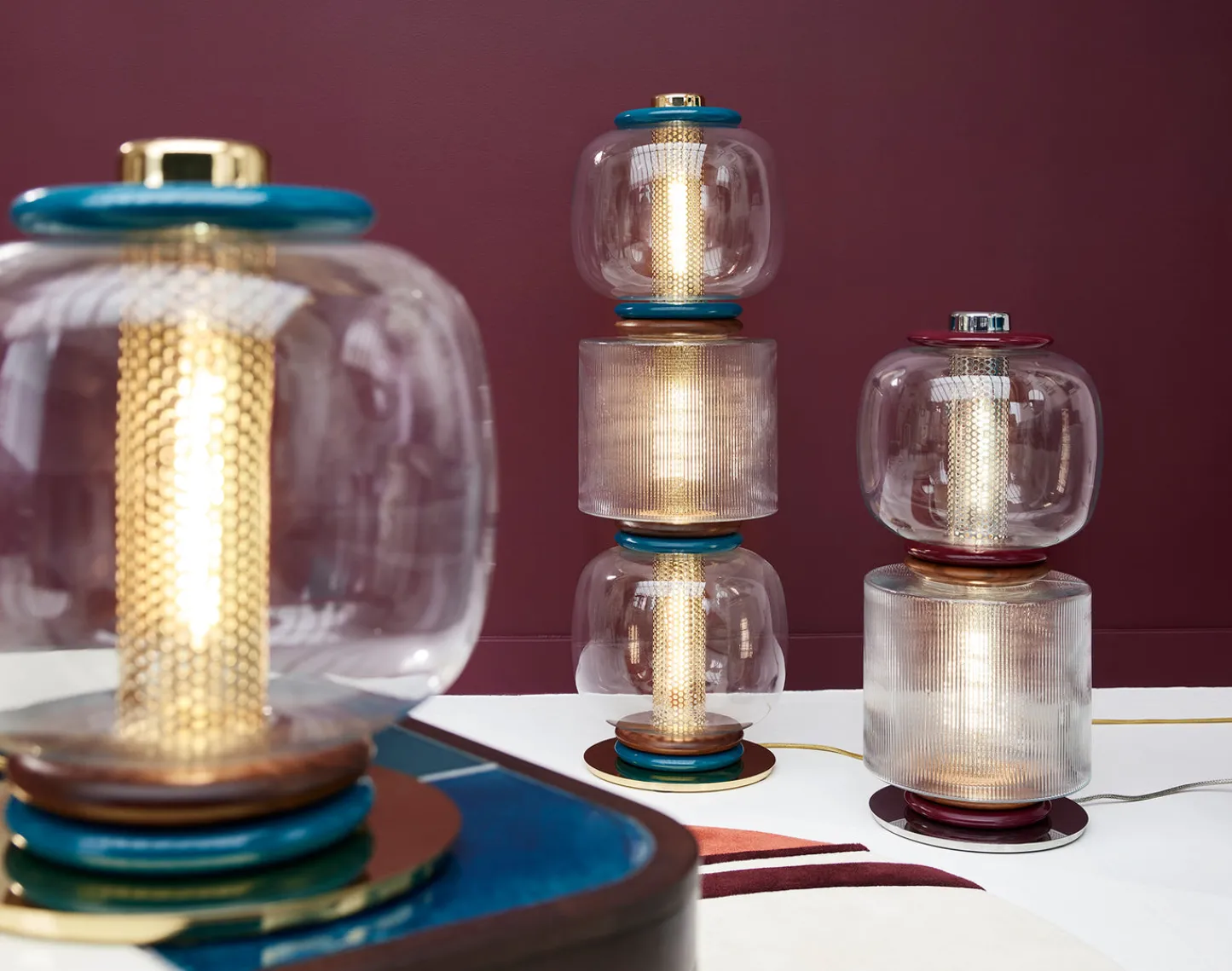 Lampadaires|Lampes À Poser>Maison Sarah Lavoine Lampadaire Loulou - Bleu Minuit