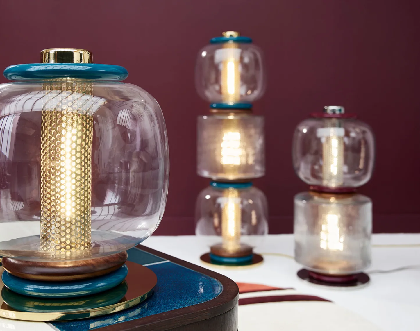 Lampadaires|Lampes À Poser>Maison Sarah Lavoine Lampadaire Loulou - Bleu Minuit