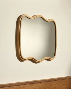 Miroirs>Maison Sarah Lavoine Miroir Noto 3 Vagues - Chêne