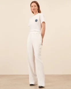 Costumes|Bas>Maison Sarah Lavoine Pantalon Iena - Blanc