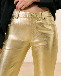 Costumes|Bas>Maison Sarah Lavoine Pantalon Segur - Doré