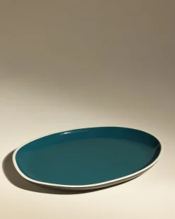 Collection Sicilia|Plats De Service>Maison Sarah Lavoine Plat Sicilia - Bleu Sarah