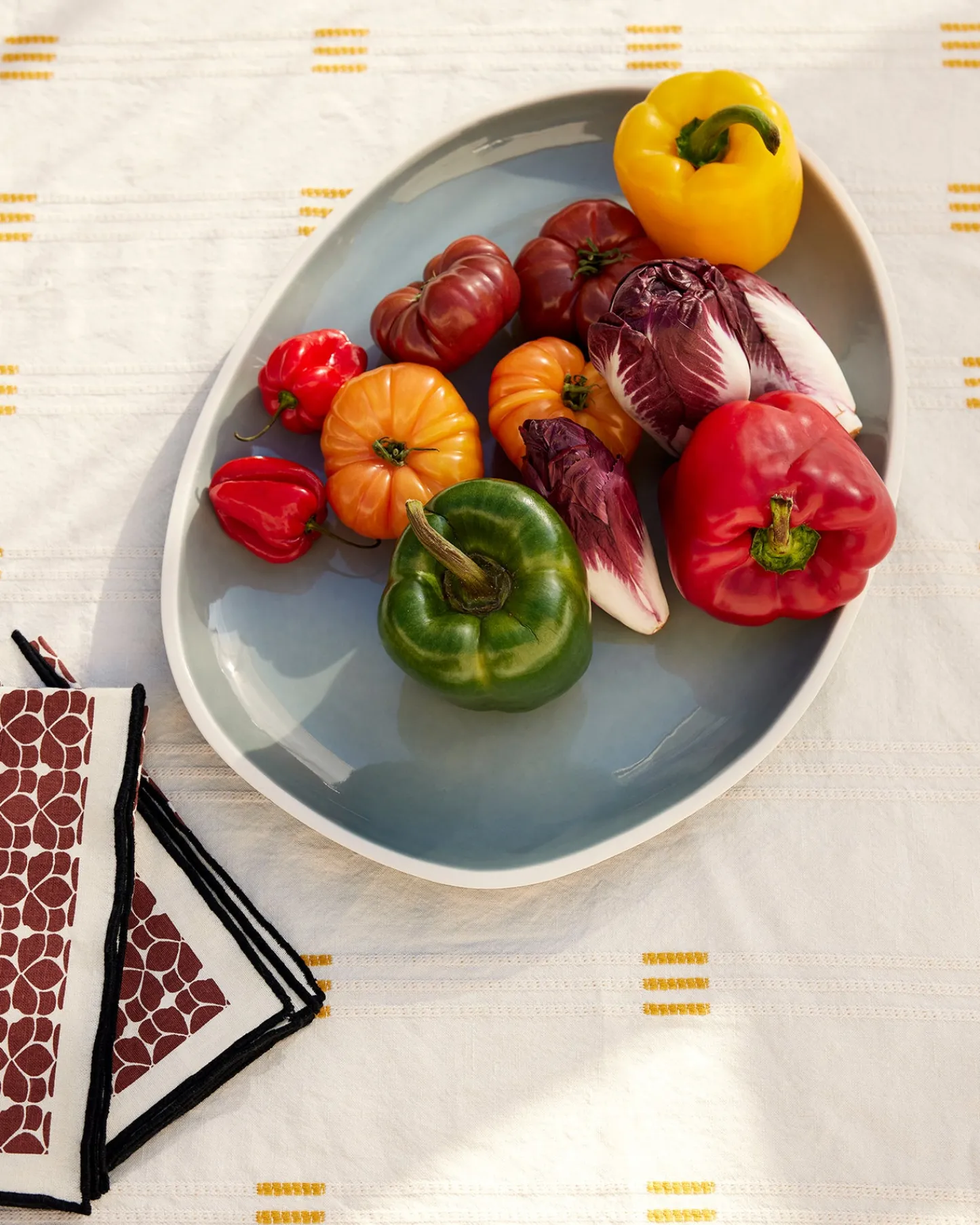 Collection Sicilia|Plats De Service>Maison Sarah Lavoine Plat Sicilia - Pousse de Tilleul