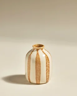 Vases>Maison Sarah Lavoine Pot décoratif Riviera - Ambre Fauve