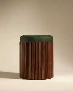 Poufs>Maison Sarah Lavoine Pouf Riviera - Vert Mousse