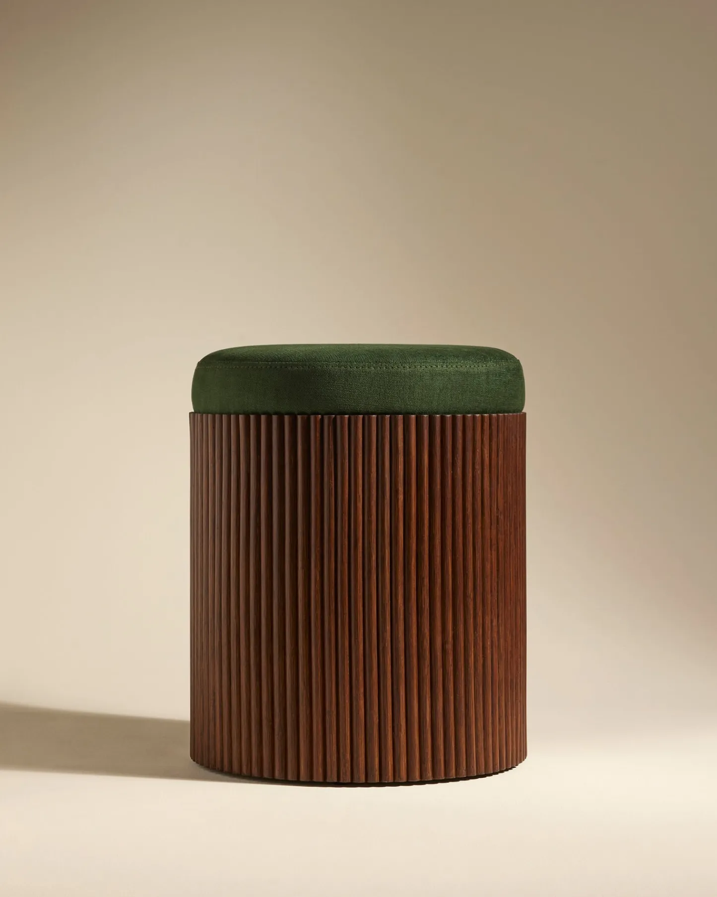 Poufs>Maison Sarah Lavoine Pouf Riviera - Vert Mousse