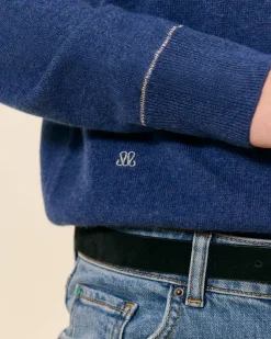 Hauts>Maison Sarah Lavoine Pull Auteuil - Bleu