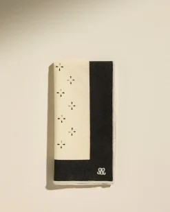 Linge De Table>Maison Sarah Lavoine Serviette de table Murmure - Noir