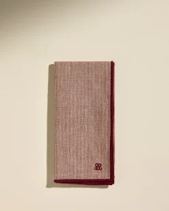 Linge De Table>Maison Sarah Lavoine Serviette de table tempo - Carmin