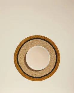 Linge De Table>Maison Sarah Lavoine Set de table Globe - Naturel / Safran