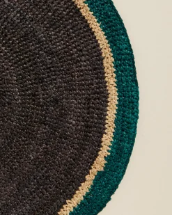 Linge De Table>Maison Sarah Lavoine Set de table Globe - Noir / Bleu Sarah