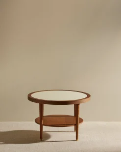 Tables Basses|Tables D'Appoint Et Chevets>Maison Sarah Lavoine Table basse ronde Puzzle - Ecru