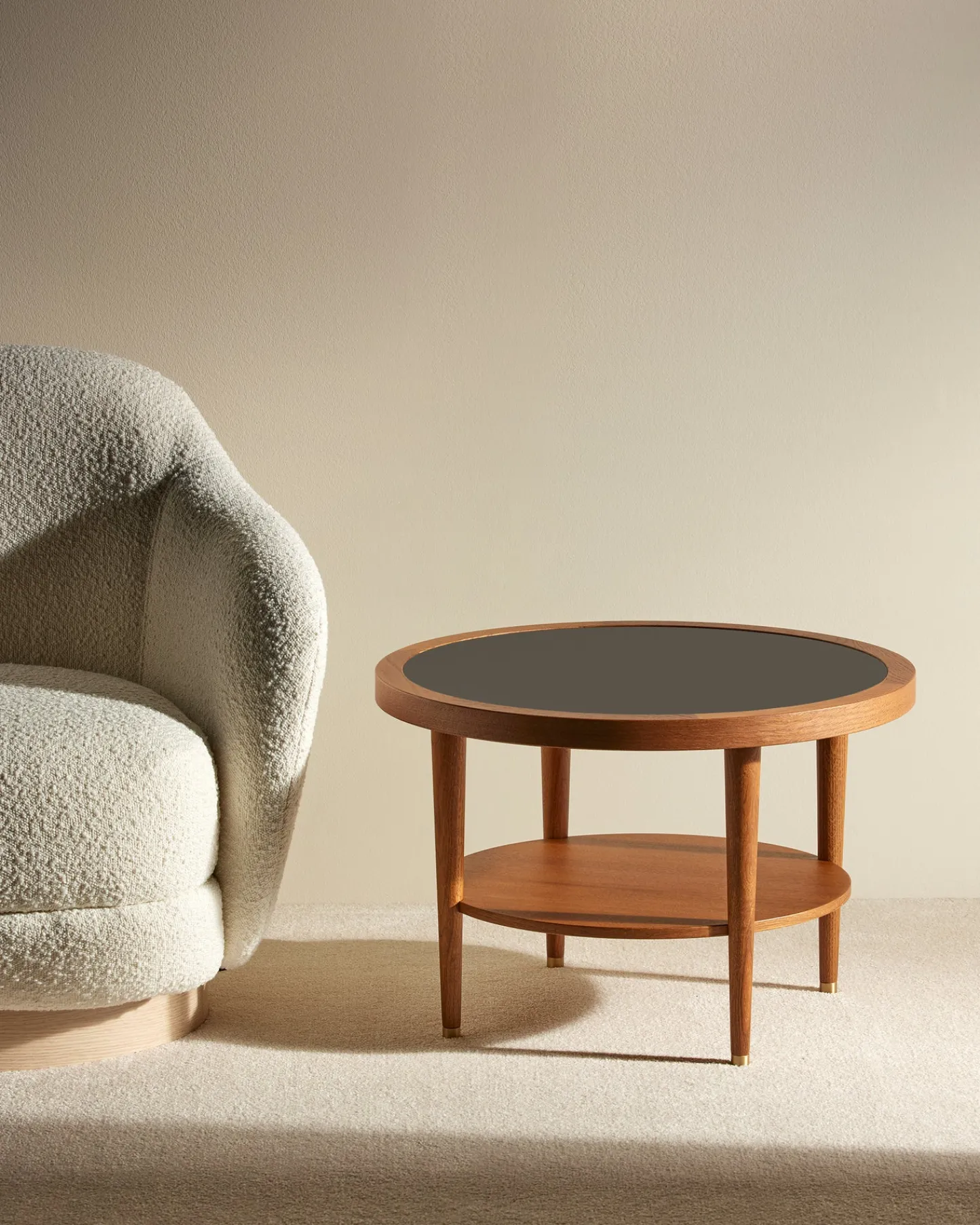 Tables Basses|Tables D'Appoint Et Chevets>Maison Sarah Lavoine Table basse ronde Puzzle - Noir