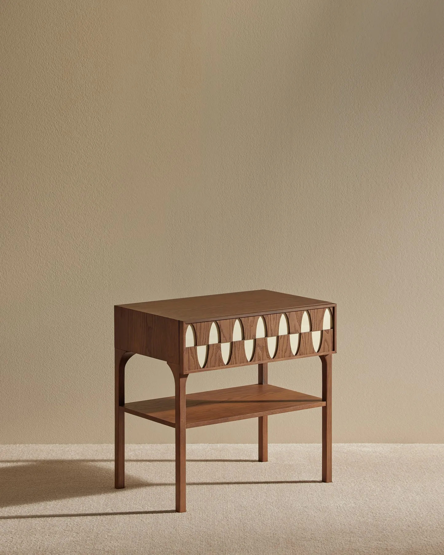 Tables D'Appoint Et Chevets>Maison Sarah Lavoine Table de chevet Ecailles - Noyer